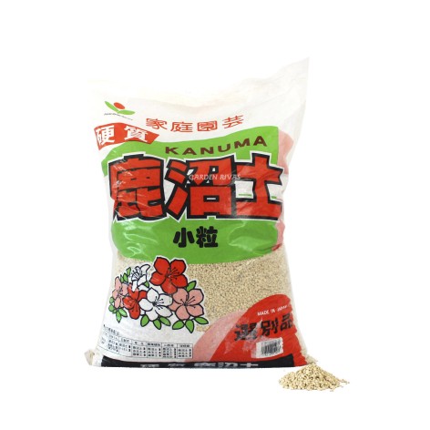 KANUMA. Sustrato bonsái grano pequeño, 17L