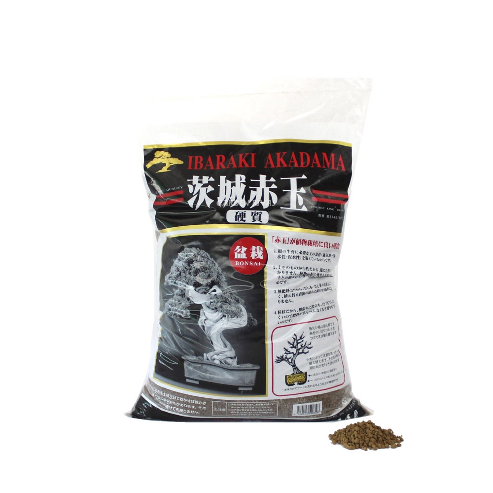 AKADAMA IBARAKI. Sustrato grano medio, 14L