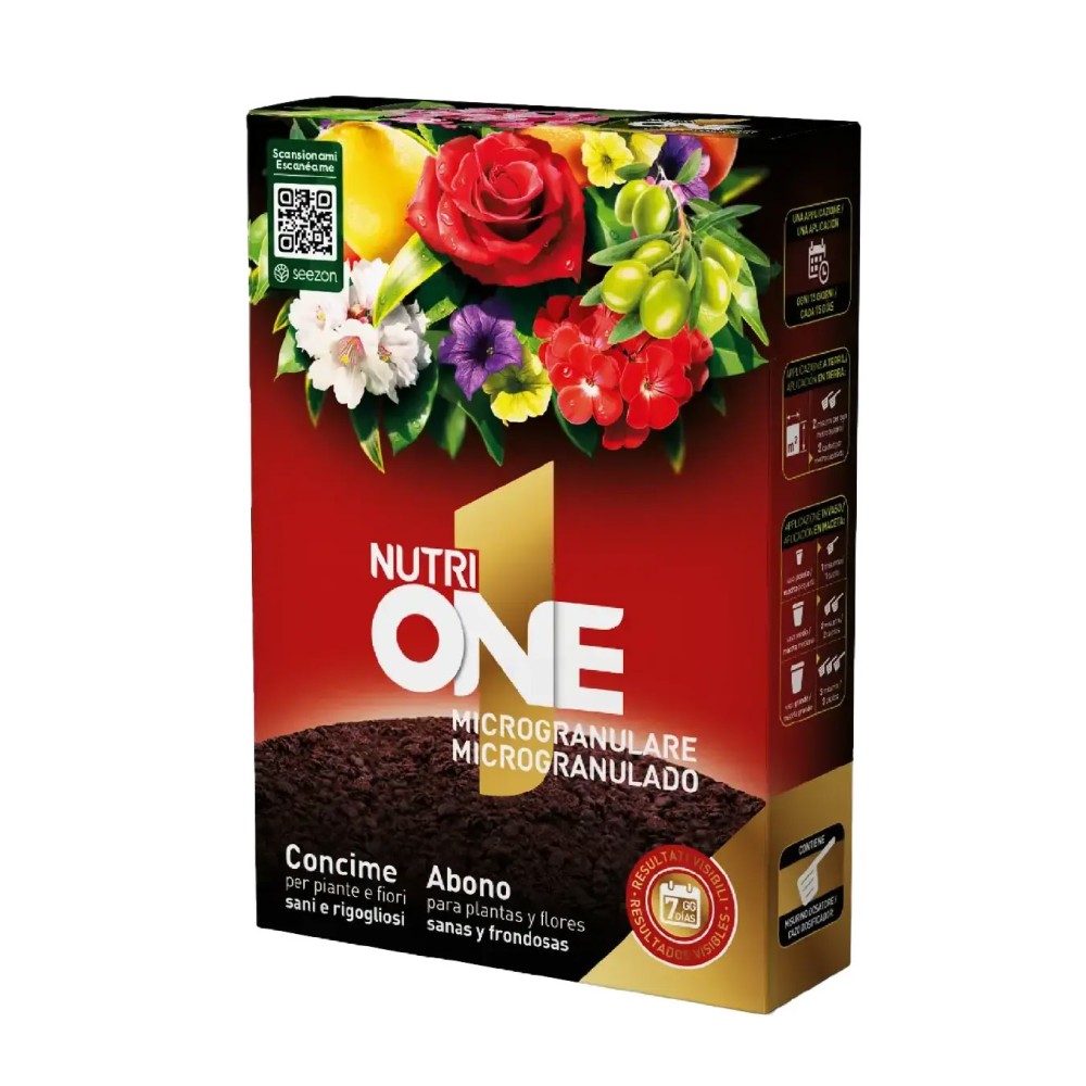 NUTRI ONE. Fertilizante microgranulado, 750g